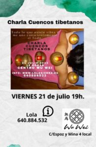 Charla cuencos tibetanos