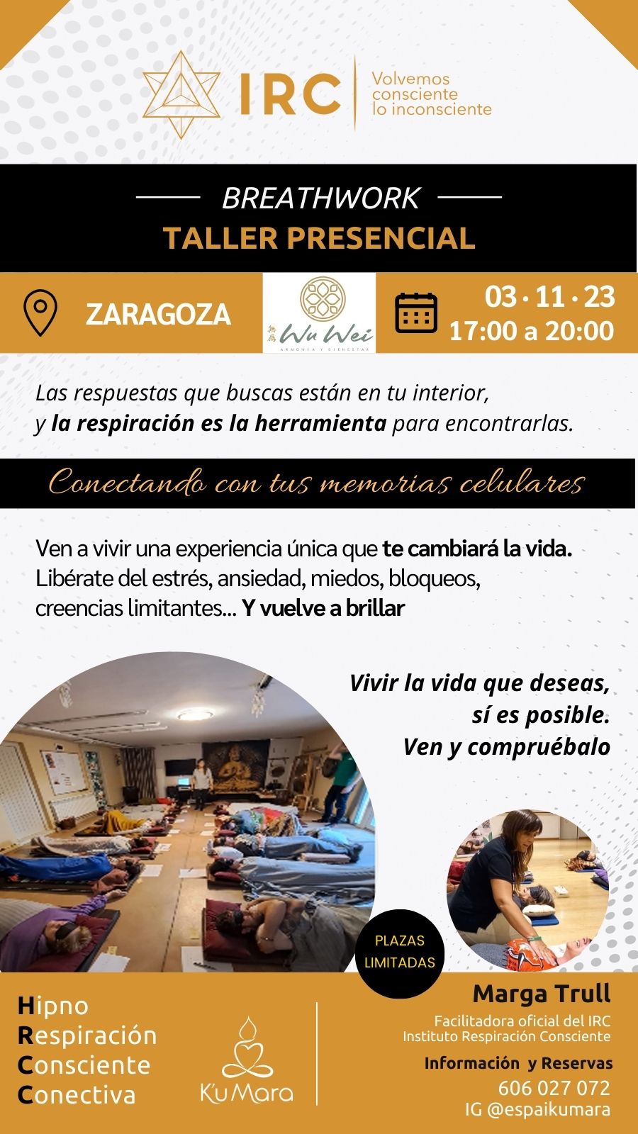 Taller de respiración Breathwork