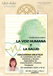 La voz humana y la salud